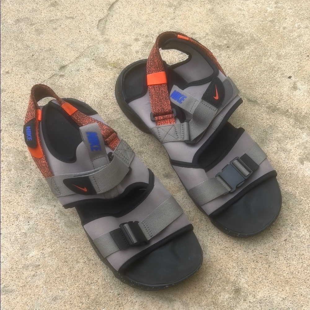 Nike Men's Canyon Slide AGC Moon Fossil Orange Size 14